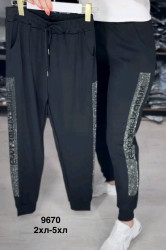Брюки женские БАТАЛ оптом 92185046 9670-137