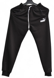 Спортивные штаны подростковые (черный) оптом 72814563 02-48
