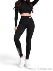 Лосины, Sport style оптом 2922 чорний