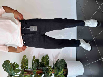 Джинси чоловічі I8DENIM оптом THREE BLACK  