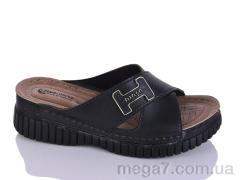 Шлепки, Sali-2 оптом 208-55 чорний