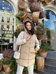 Жилетки двусторонние женские оптом 70465913 1005-7