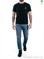 Футболка, Sport style оптом 01AD батал чорний