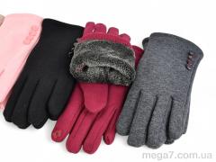 Перчатки, PAIDI оптом 89 текстиль black