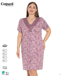 Ночные рубашки женские БАТАЛ оптом 56324981 13317-292