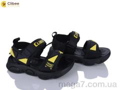Сандалии, Clibee оптом Z850A black-yellow