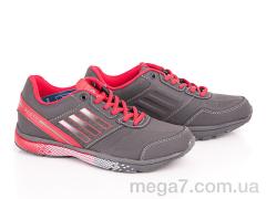 Кроссовки, Veer-Demax оптом B3007-2 grey-red