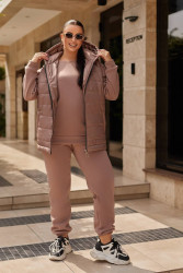 Спортивні костюми жіночі на флісі (3-ка) оптом VALERIA BUTIK