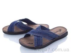 Шлепки, DeMur оптом MKB6105 blue