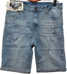 Шорты джинсовые женские БАТАЛ оптом 49713658 3002-65