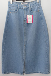 Юбки джинсовые женские MIELE WOMAN оптом 70931245 145-14