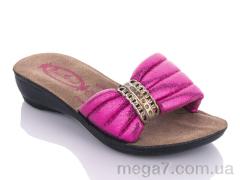 Шлепки, DeMur оптом K26-809 fuchsia (25-30)