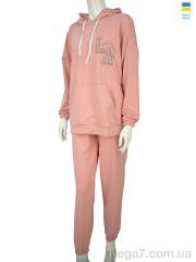 Спортивный костюм, Obuvok оптом 08138-1 рожевий