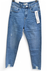 Джинсы женские NEW JEANS ПОЛУБАТАЛ оптом 40281396 W521-75