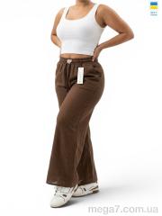 Брюки, Sport style оптом 49046 коричневий