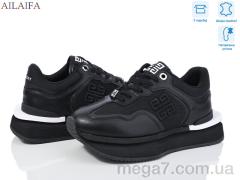 Кроссовки, Ailaifa оптом 8811 black