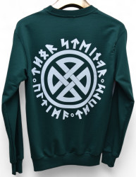 Світшоти чоловічі MORANNI (темно-зелений) оптом