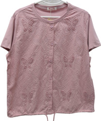 Футболки женские БАТАЛ оптом 06152894 8825-80