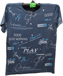 Футболки мужские БАТАЛ оптом 83015247 09A-233