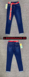 Джинсы женские LZYX JEANS ПОЛУБАТАЛ оптом 15098426 L-88088-6