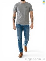 Футболка, Sport style оптом 01PU норма сірий