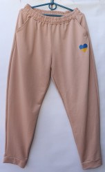 Спортивные штаны женские БАТАЛ оптом 38026417 01-10