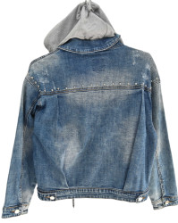 Куртки джинсовые женские оптом 81062745 9605-165