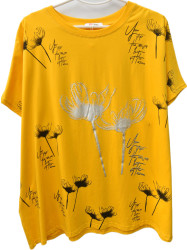 Футболки женские БАТАЛ оптом 81639457 7709-41