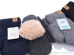 Варежки, RuBi оптом 3857 mix