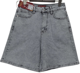 Шорты джинсовые женские БАТАЛ оптом 19508746 153-276