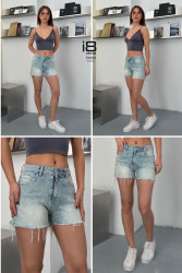 Шорти джинсові жіночі I8DENIM оптом