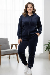 Спортивні костюми жіночі на флісі БАТАЛ оптом