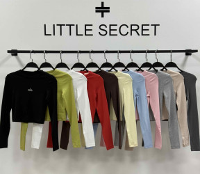 Лонгсліви жіночі (червоний) оптом Little Secret