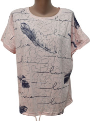 Футболки жіночі БАТАЛ оптом 