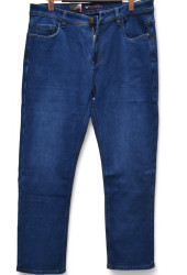 Джинсы мужские на флисе LS.LONGFEI БАТАЛ оптом LS-JEANS  42069751 1072-83