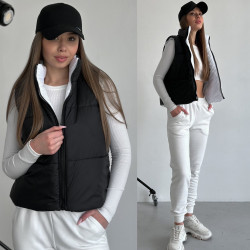 Жилетки двосторонні жіночі оптом Minimalist