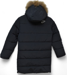 Куртки зимние юниор (темно-синий) оптом 14983720 Y-25-65