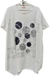 Футболки женские БАТАЛ оптом 40368179 8905-184