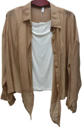 Сорочки жіночі ПОЛУБАТАЛ (2-ка) оптом BASE 