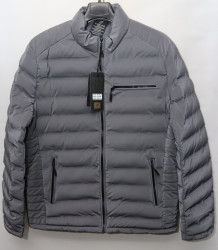 Куртки кожзам мужские FUDIAO (gray) оптом 16032495 833-55