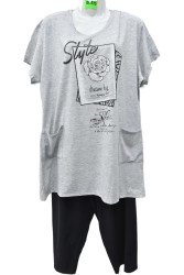 Костюмы женские БАТАЛ оптом 63427890 375-330