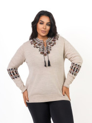 Вышиванки женские СУПЕР БАТАЛ оптом 52743860 69-34