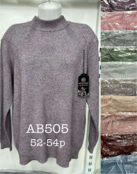 Свитера женские БАТАЛ оптом 63719024 AB505-65
