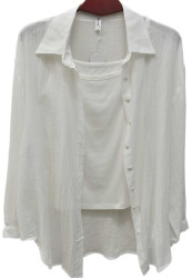 Сорочки жіночі (2-ка) ПОЛУБАТАЛ оптом BASE 