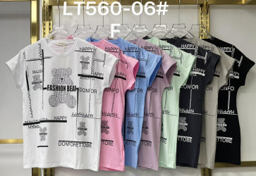 Футболки жіночі Батал оптом NANA 