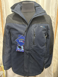 Куртки демисезонные мужские RLX БАТАЛ (blue) оптом 82019743 2516-1-3