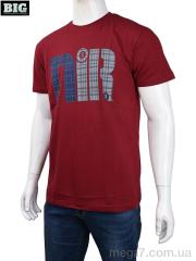 Футболка, BIG оптом 3707-0096-2 bordo
