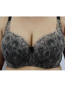 Бюстгальтер Finikin 5126E (  чёрно-коричневый, E  6 шт. )