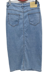 Спідниці джинсові жіночі DKNSEL БАТАЛ оптом 