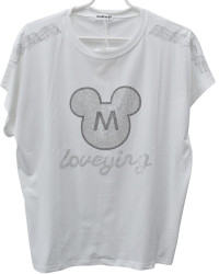 Футболки женские БАТАЛ оптом 70523861 1232-110